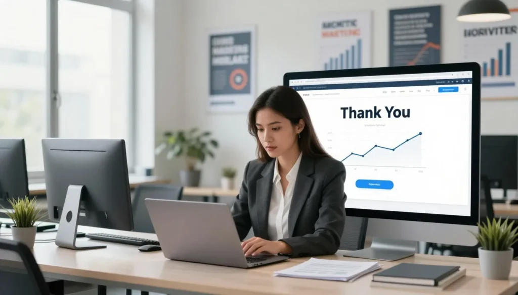 Thank You Page Optimization.